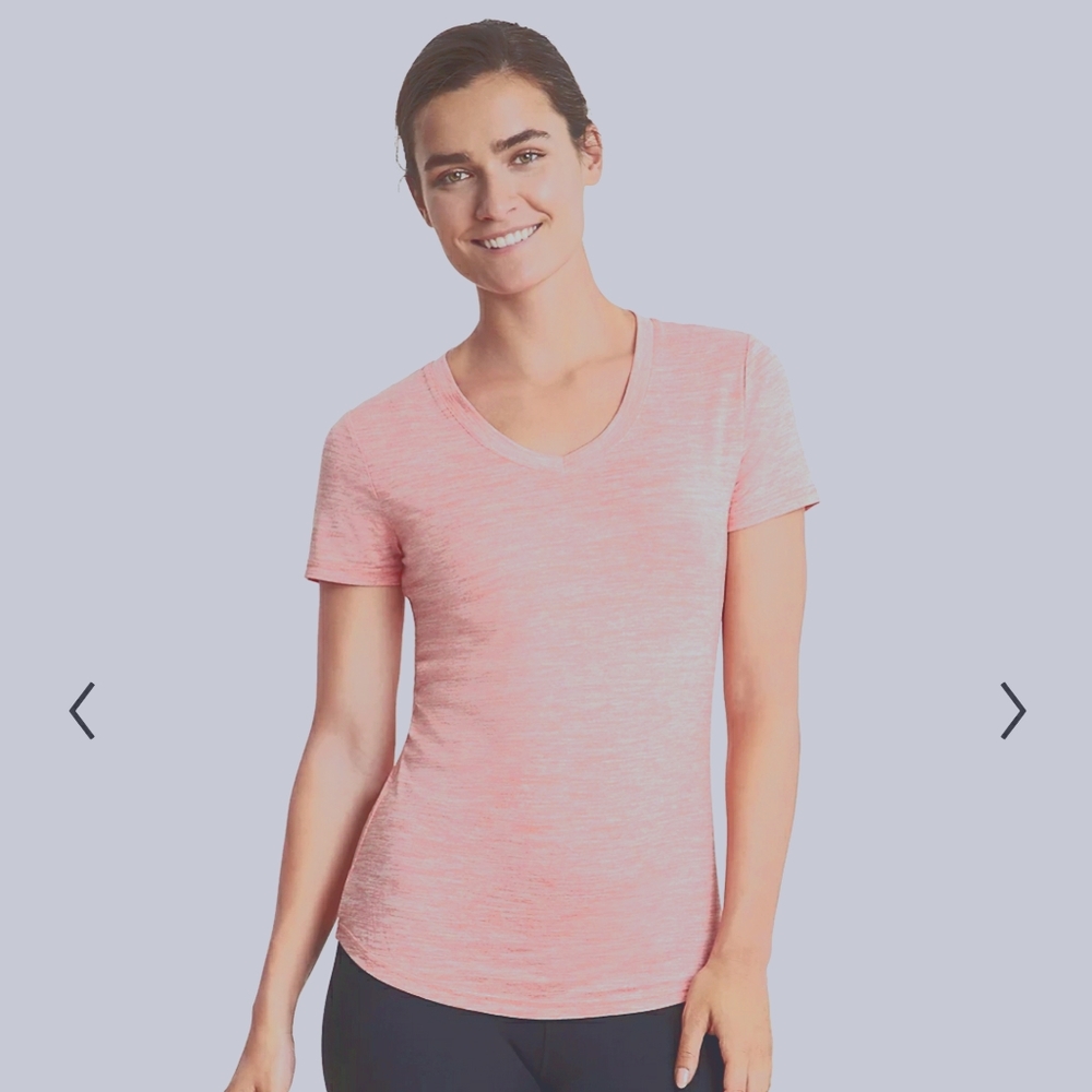 DANSKIN V-NECK T-Shirt